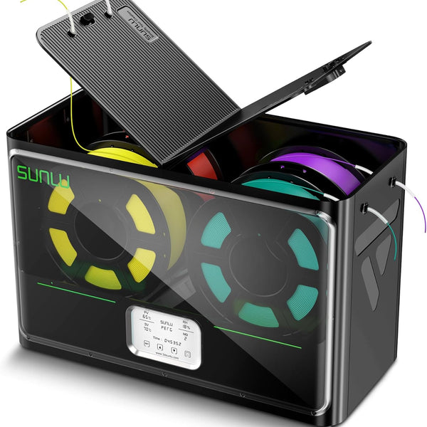 SUNLU S4 Filament Dryer 4-Spool 3D Printer Filament Dryer Box