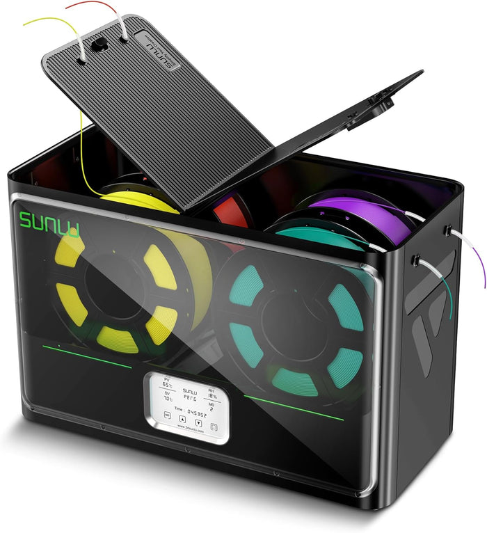 SUNLU S4 Filament Dryer 4-Spool 3D Printer Filament Dryer Box