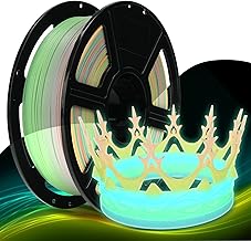 FLASHFORGE Rapid PLA Filament 1.75mm Luminous Melody — Glow in the Dark 3D Printer Filament 1kg