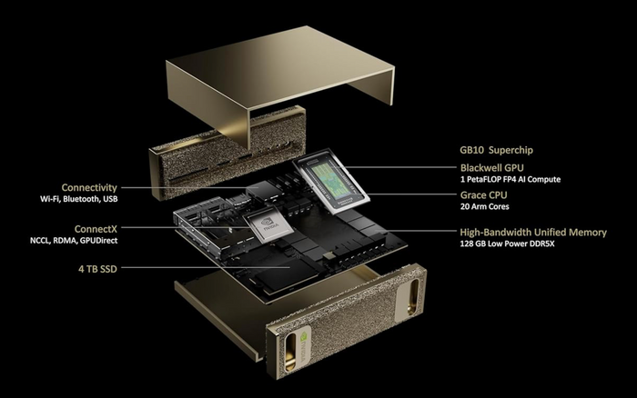 NVIDIA DGX Spark - Personal AI Desktop Supercomputer (GB10 Grace Blackwell)